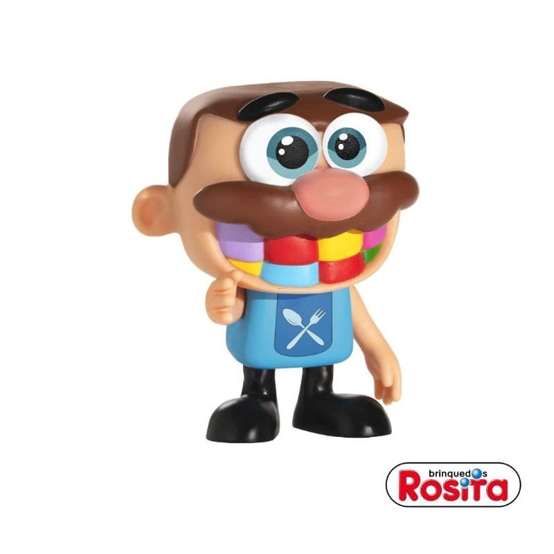 Boneco Jose Comilão 19cm Original  Totoy Kids NÃO FALA  ROSITA