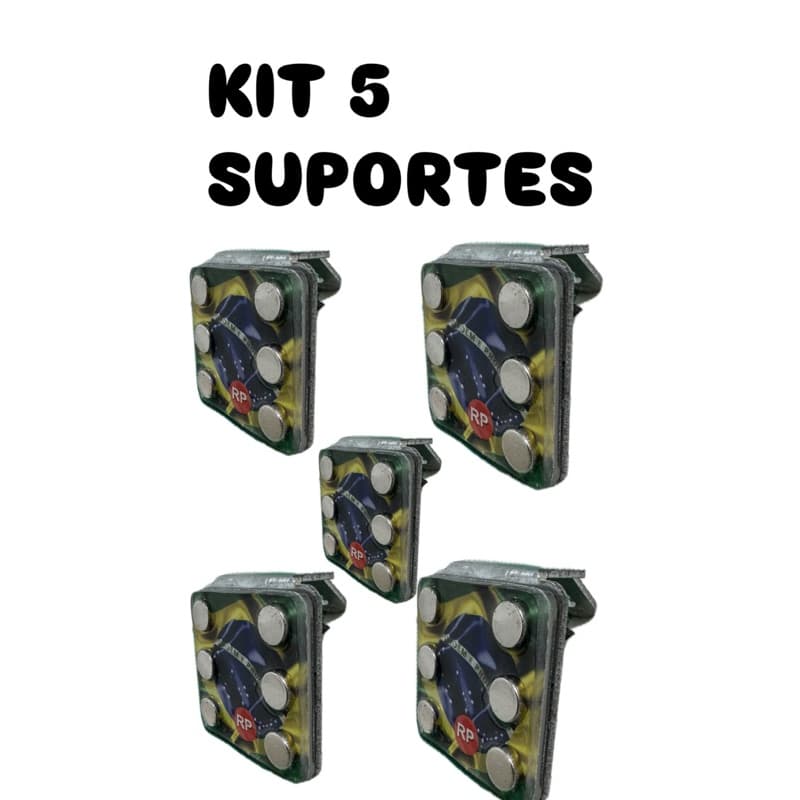 Suporte de celular magnético 6 imã para moto ( KIT 5 unidade )