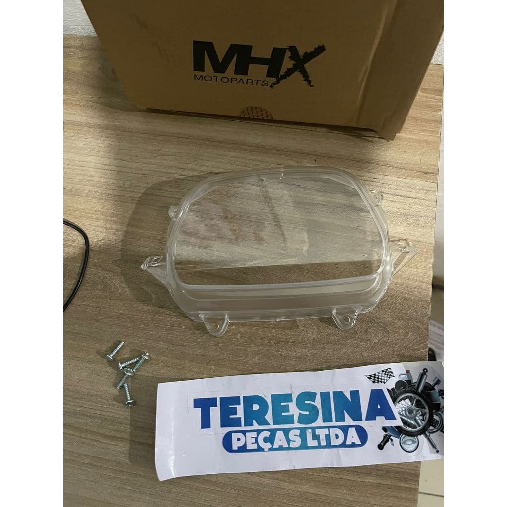 lente painel Traxx star 50 carcaça superior + 4 parafusos