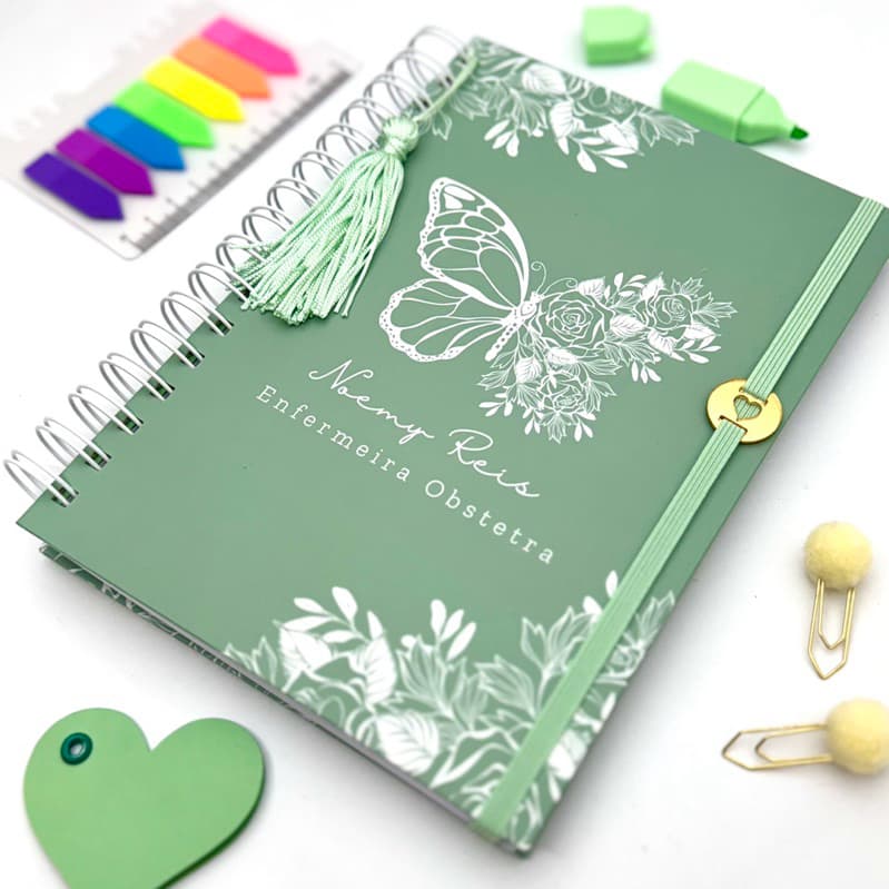 Caderno Personalizado BORBOLETA