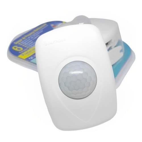 Sensor De Presença Qualitronix 6 Funções 180° Qa21m para Paredes Uso Interno