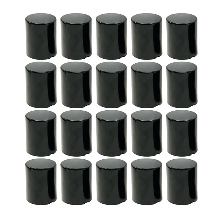 20 Capa De Porca Boliviana Preta Black Caminhao 27 30 32mm/33mm