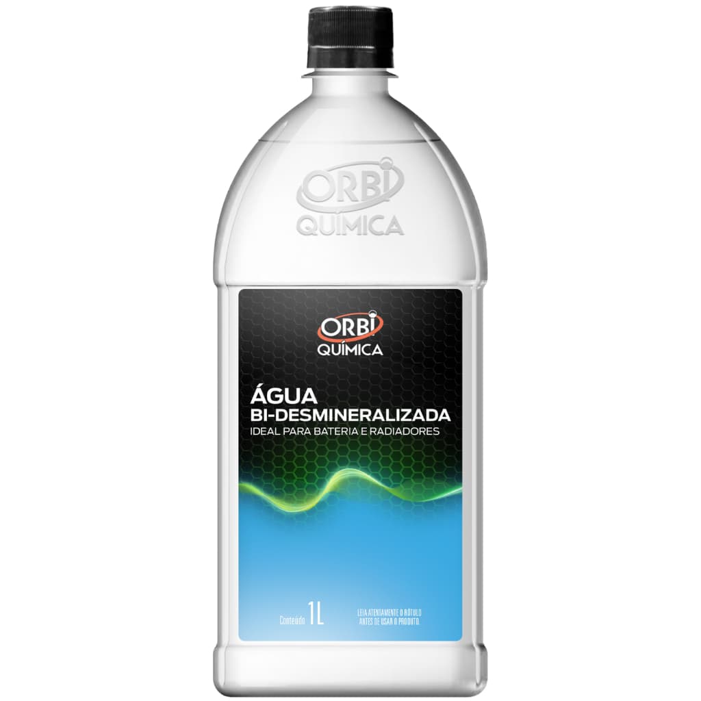 Agua Bi Desmineralizada Radiador Baterias 1 L Oribi Quimica
