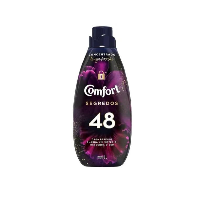 Amaciante Comfort Concentrado Segredos 48 - 1L