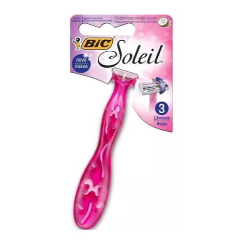 Aparelho Para Depilação Bic Soleil 3 Lâminas KIT C/3 UN
