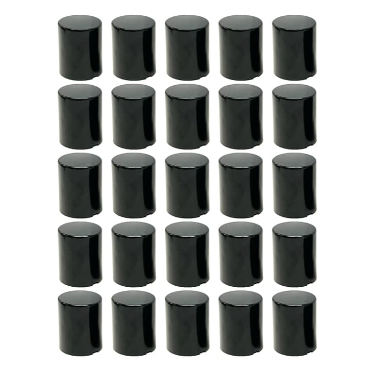 25 Capa De Porca Boliviana Preta Black Caminhao 27 30 32mm/33mm