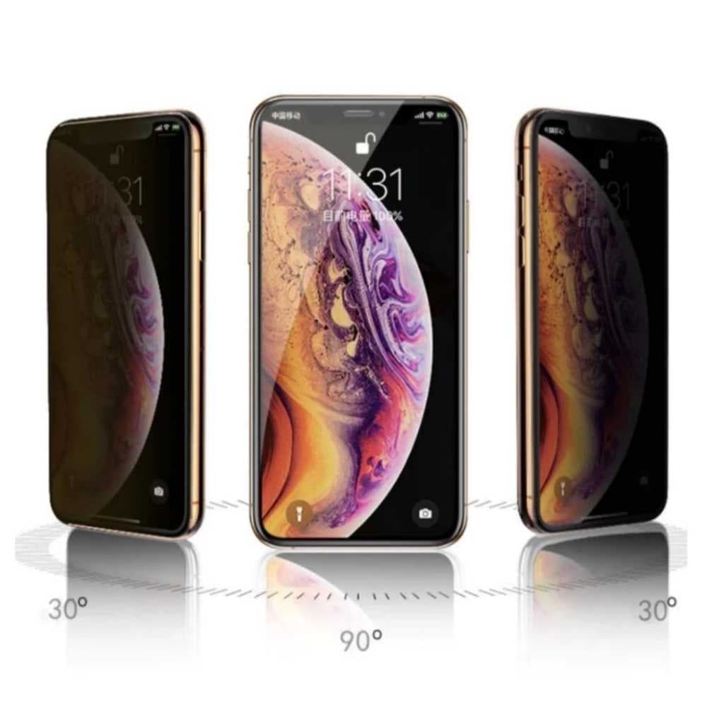 Película De Privacidade 3D Vidro Anti Spy Para IPHONE