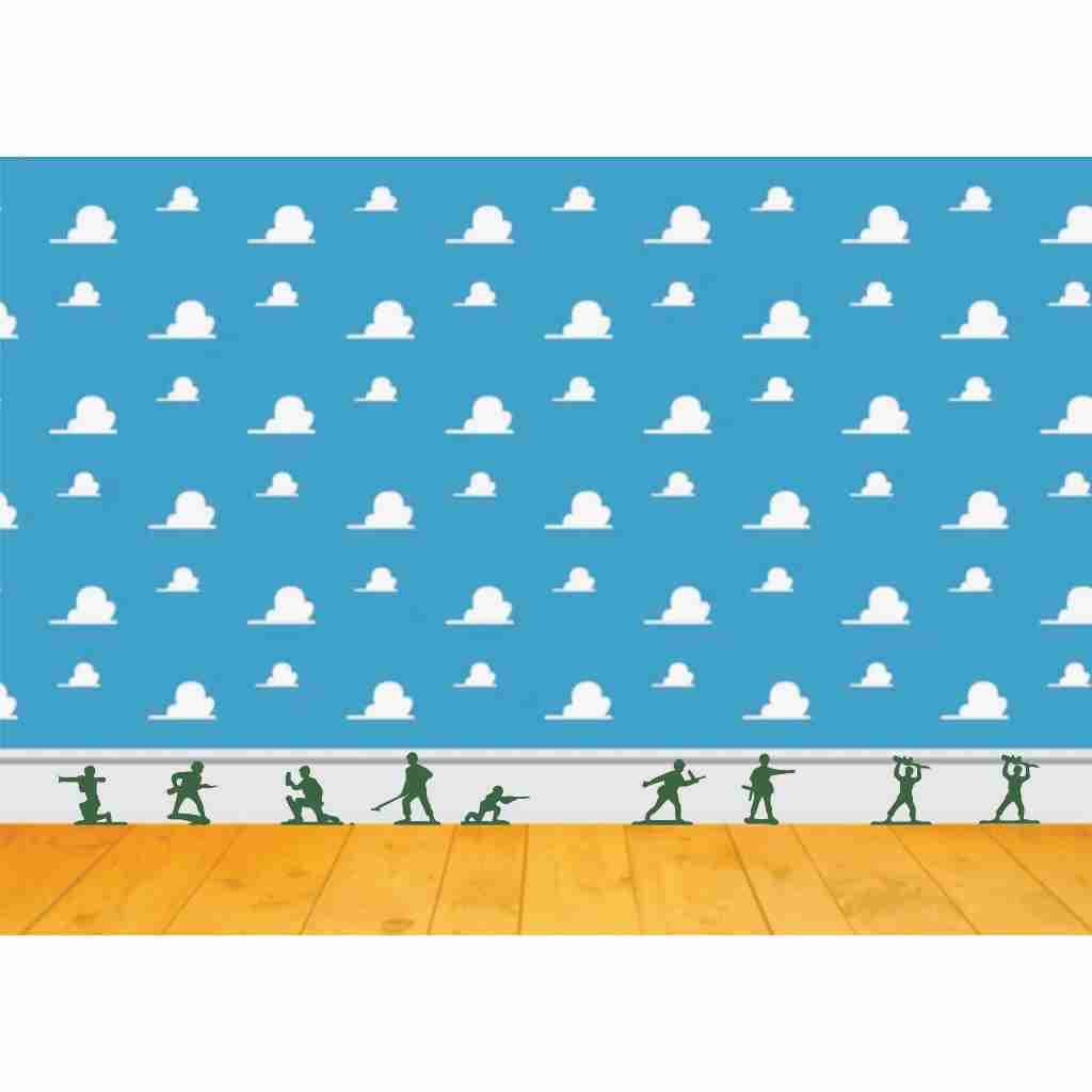 Adesivo de parede Nuvem Toy Story 72 unidades de 2 tamanhos decorativo