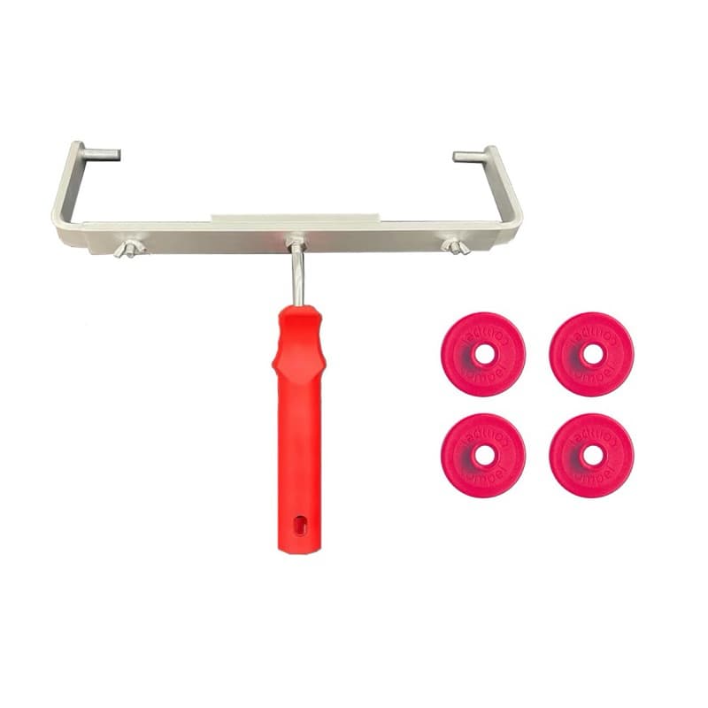 Suporte Duplo Versátil Rolo de Pintura de Pintura Grandão / Buchas Rolo 46cm - Compel