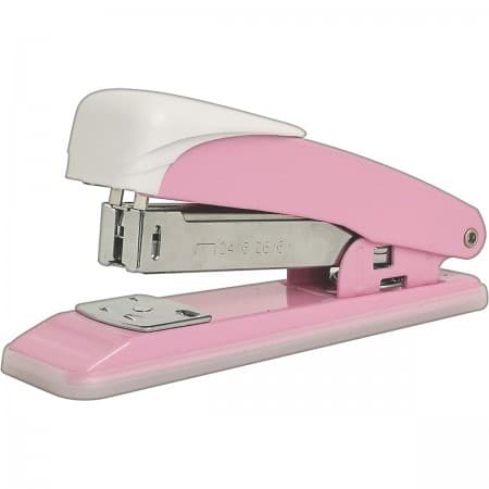 Grampeador de Mesa Pequeno 20 Folhas G106 tilibra Rosa