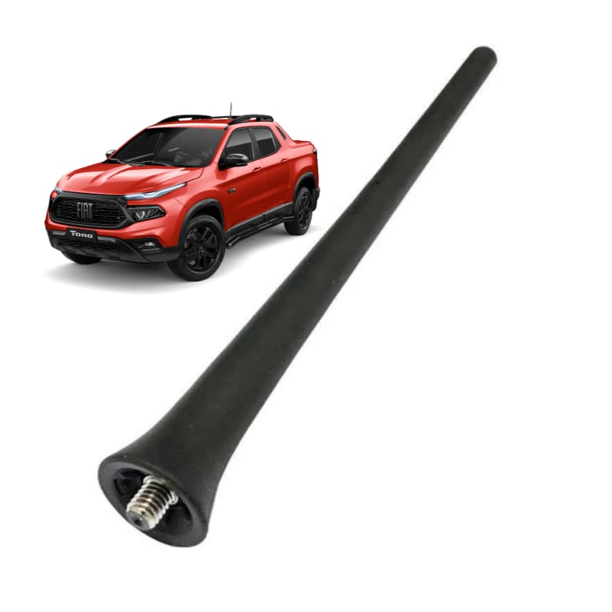 Haste Antena Fiat Toro Encaixe Redondo 2016 2017 2018 2019 2020
