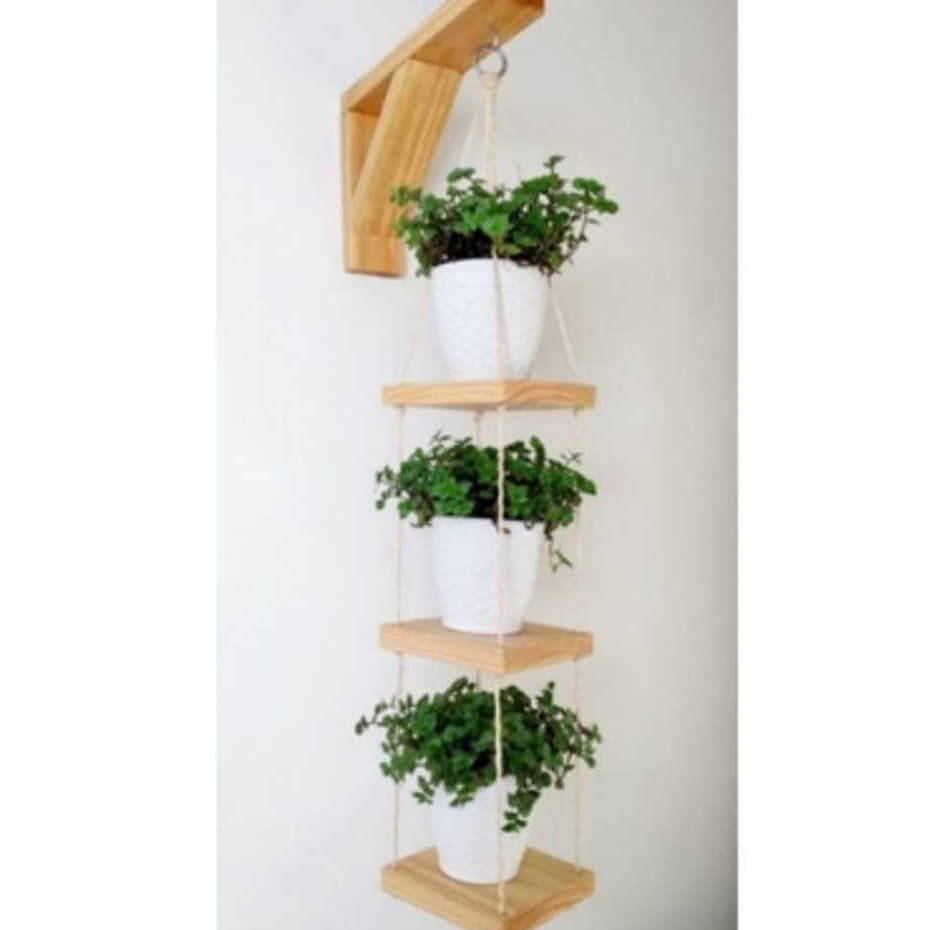 Floreira Suporte para Flores Vasos Prateleira de Vasos Suporte Jardim Vertical, Floreira Vertical
