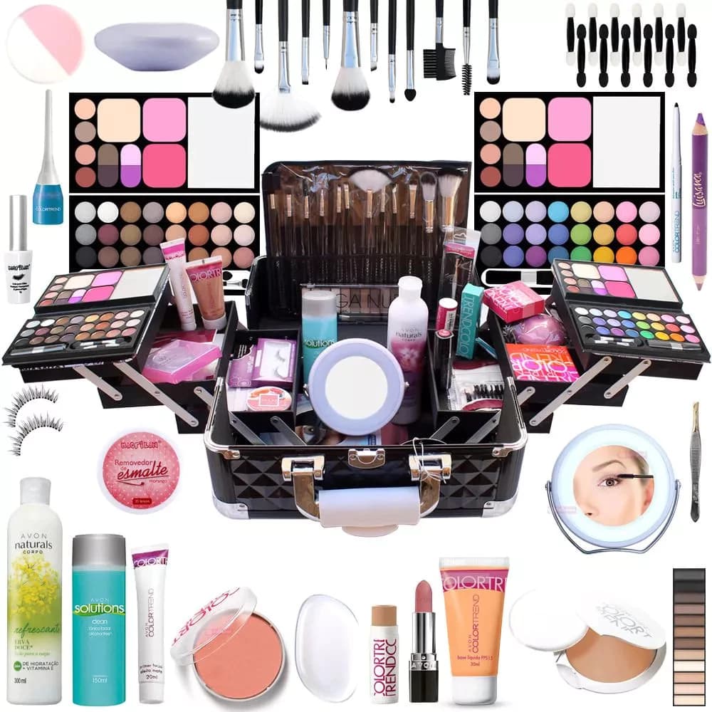 Kit Maquiagem Completo 28 itens