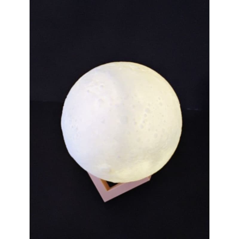 Luminária Lua Cheia -3D -