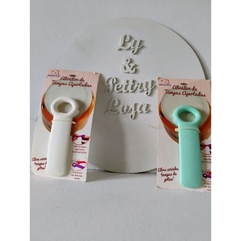 Abridor de Tampas para Potes de vidro- Decor Útil