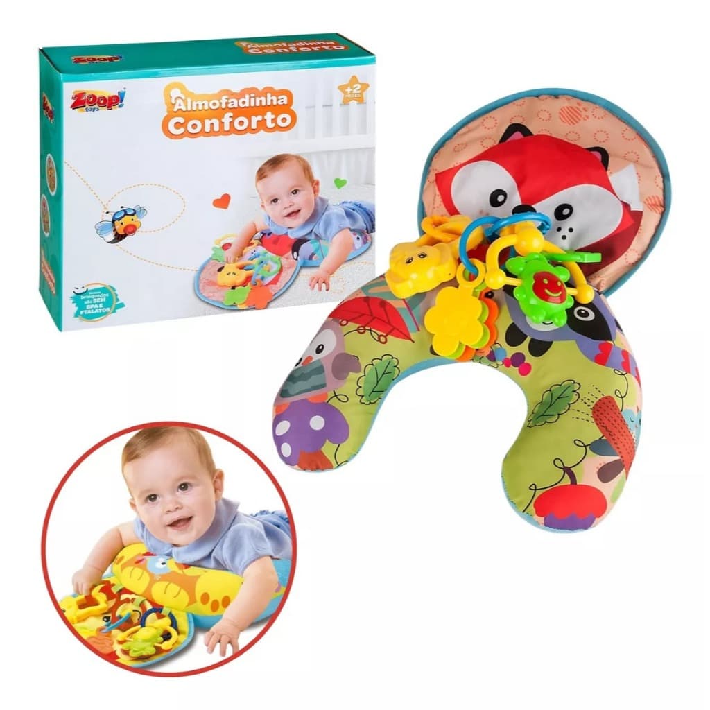 Almofadinha Conforto Com Acessórios Interativos Zoop Toys Adicionar aos favoritos
