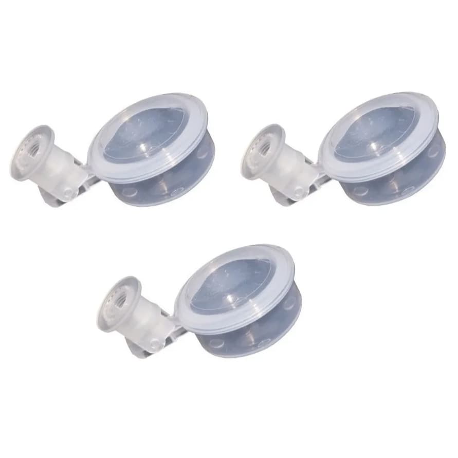 Kit 3 Boias Dosadoras Vela Cerâmica Filtro De Barro Bebedouro De Agua Por Gravidade