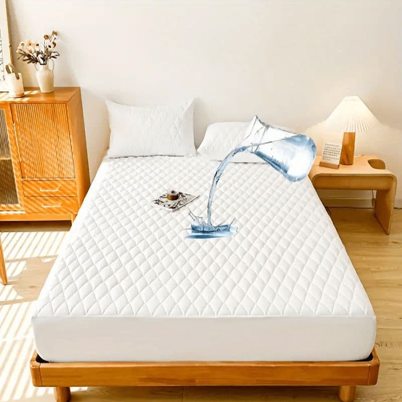 Kit Capa Colchão Impermeável KING + Porta travesseiro Protetor Matelado - DMX CONFECÇÕES