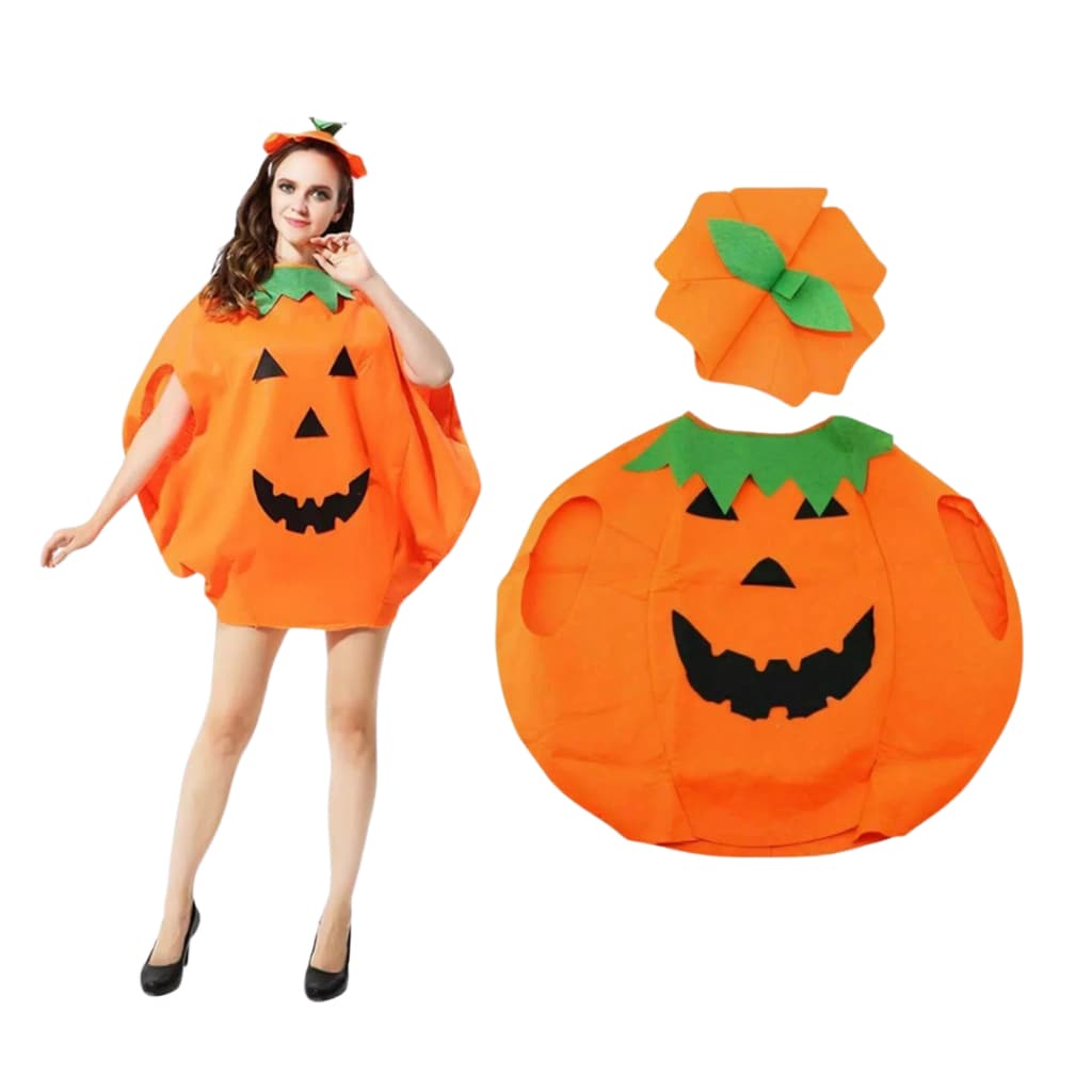 Fantasia De Abóbora Para Adulto Halloween Dia Das Bruxas