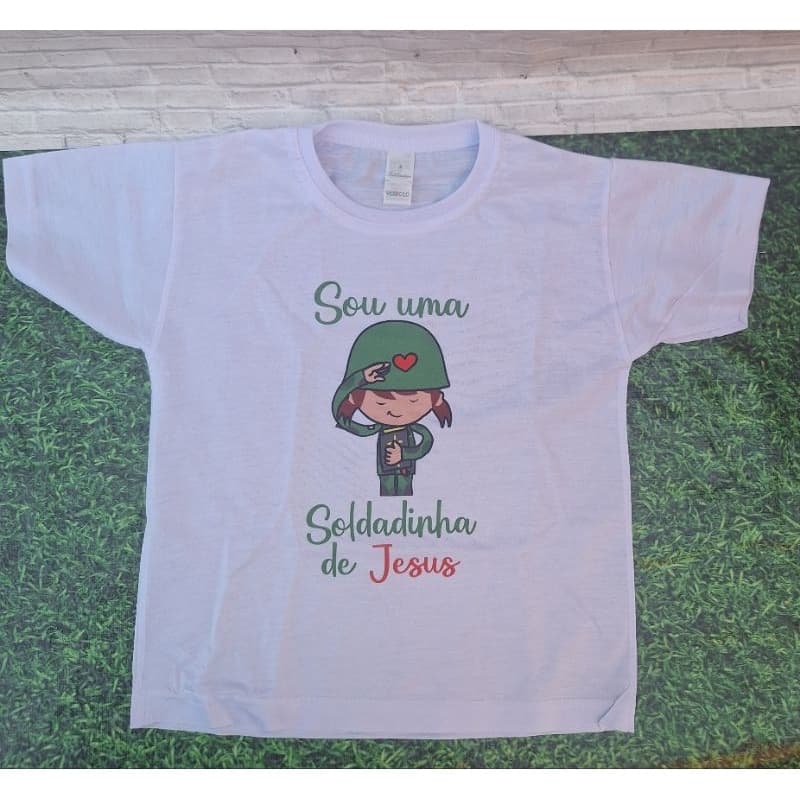 Camiseta Soldadinho de Jesus