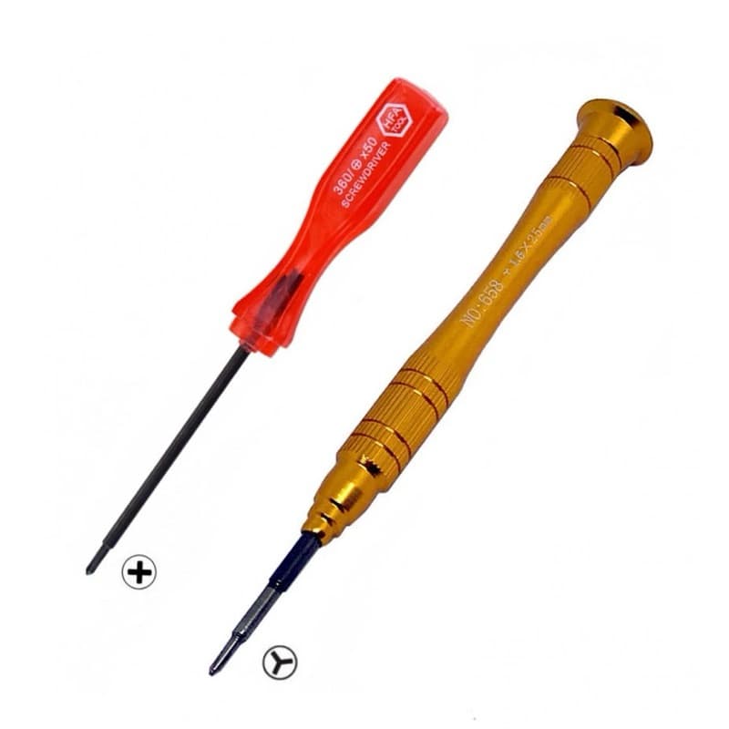 Kit Chave Philips + Chave Y 1.5mm Profissional Manutenção Celular