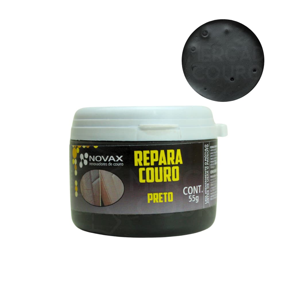 Massa Reparadora P/ Couros Bolsas Bancos Automotivos + Couro Brinde