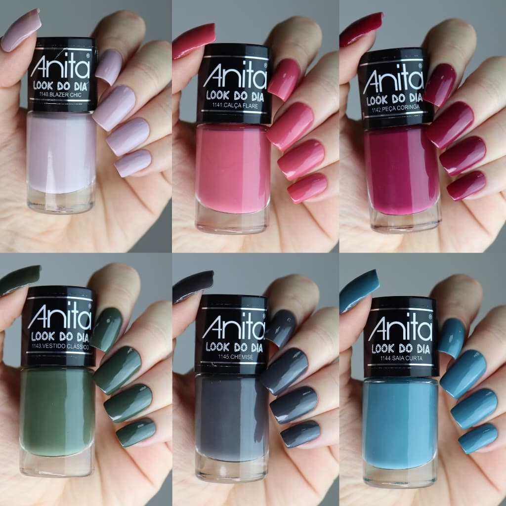 Esmalte Anita Coleção Look do dia - Escolha seu esmalte