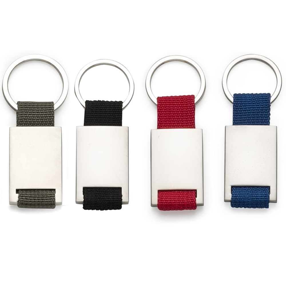 Chaveiro Metal com Nylon Personalizado (REF-04489)