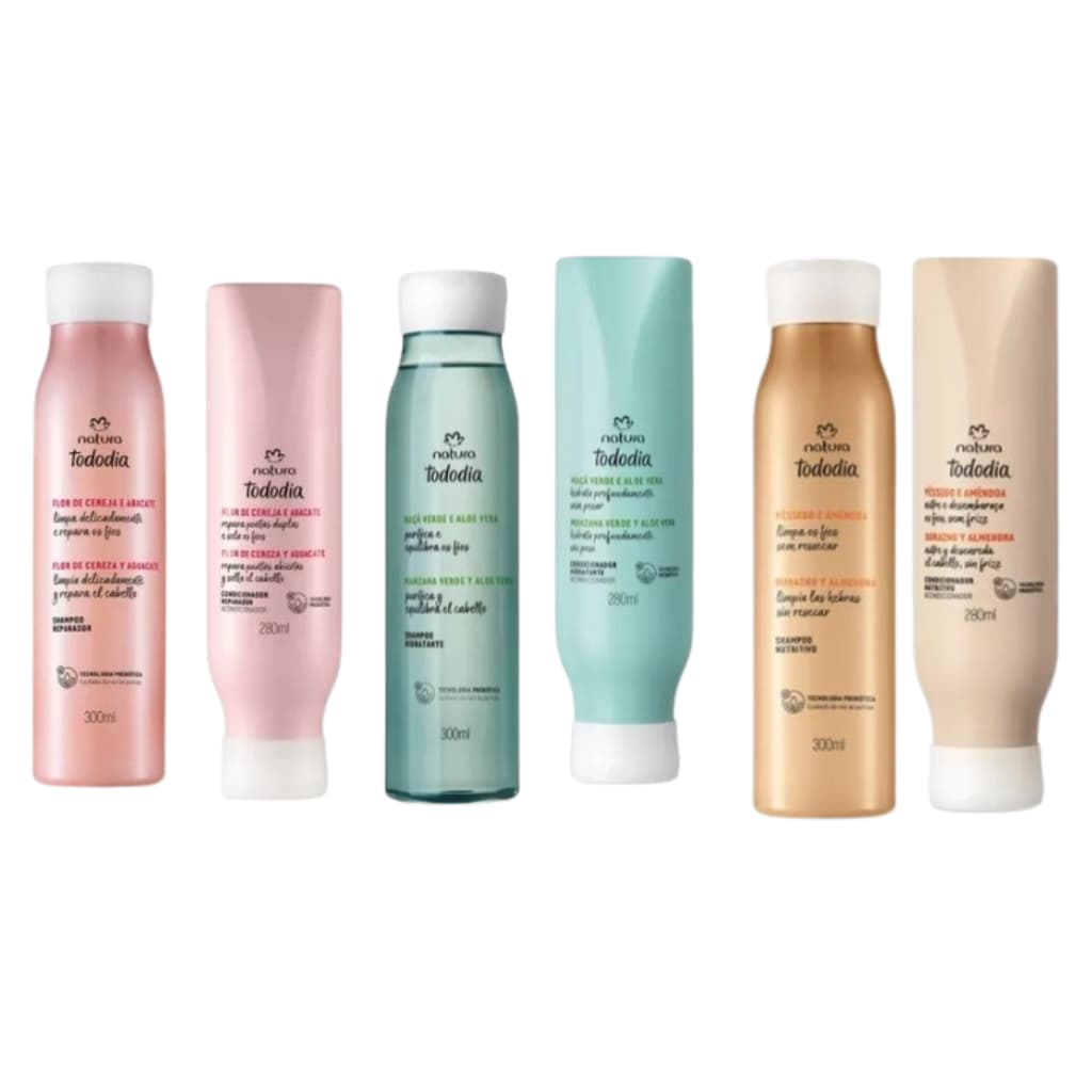 Natura Tododia Shampoo 300 ml e Condicionador 280 ml