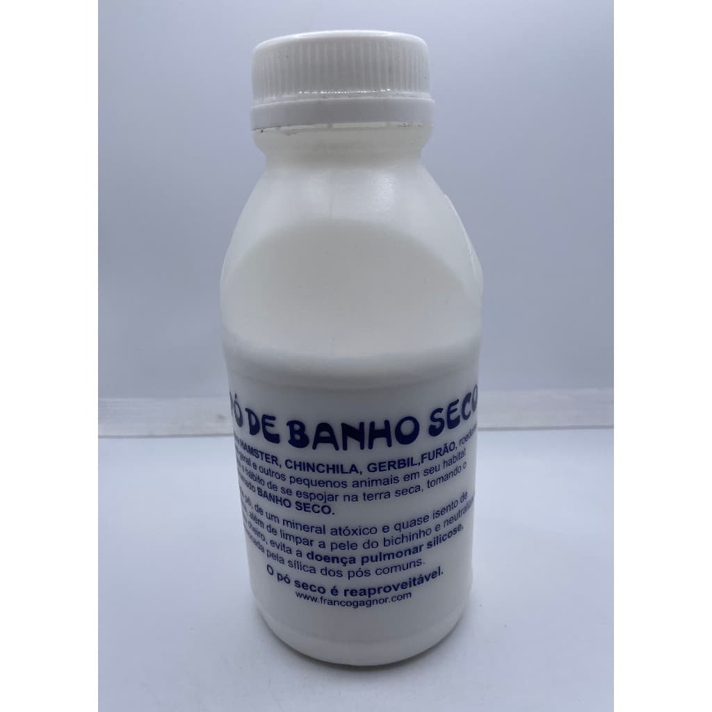 PÓ DE BANHO SECO 500g kit 10 unidades - para roedores em geral