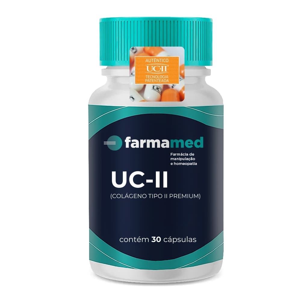 Uc II Colágeno Tipo 2 40mg - Com Selo de Autenticidade Saúde das Articulações, Corrida, Academia
