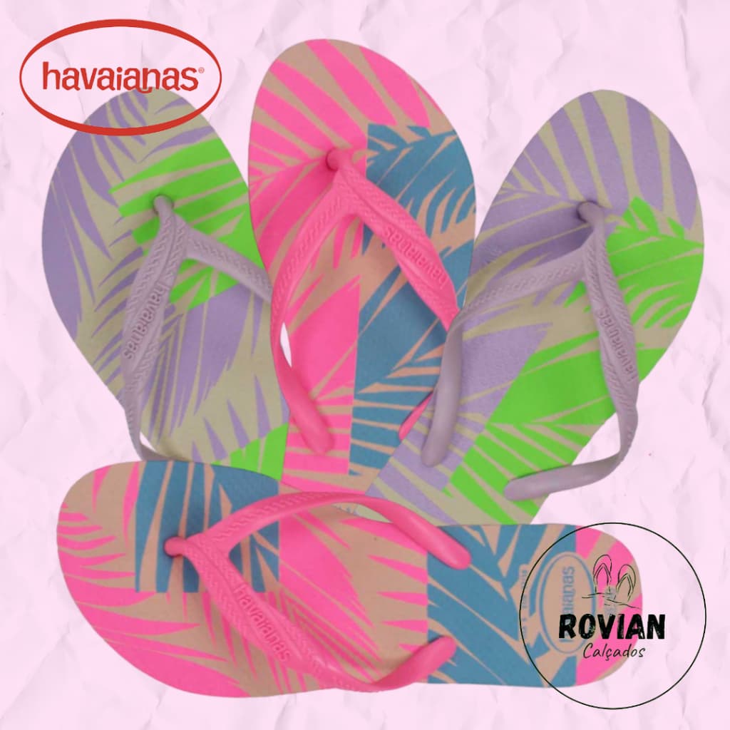 Chinelo Sandália Havaianas Fantasia Style (Original)