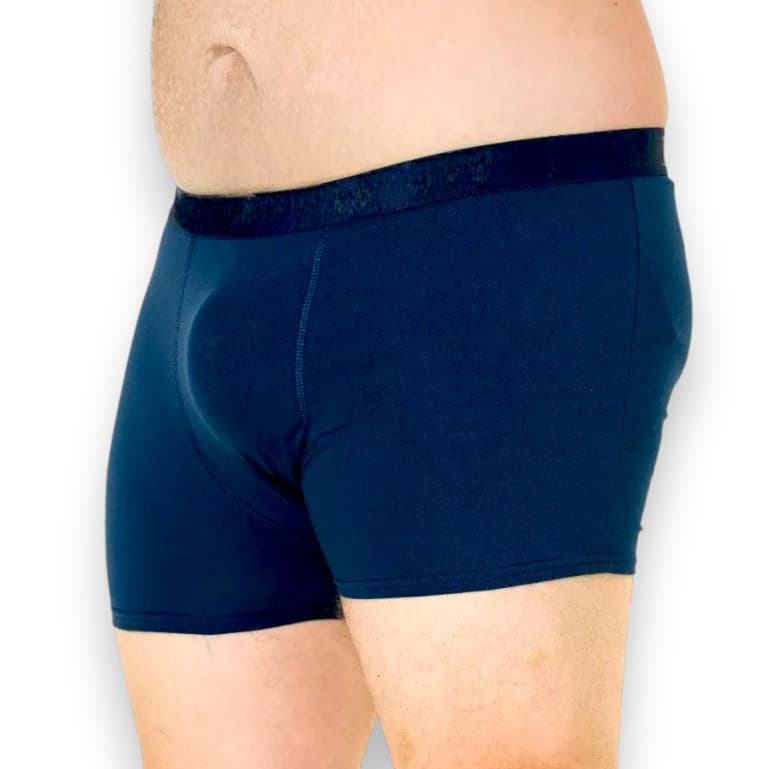 Kit 3 Cuecas Boxer Plus Size Cueca Box Grande Adulto Kelzer em Romantic