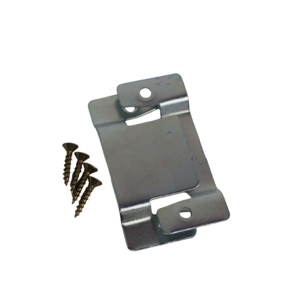 Par de engates/Conector Metal para sofá, tv, cama box... - INCLUI PARAFUSOS
