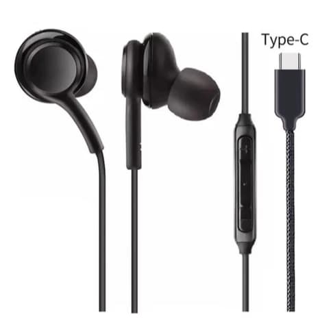 Fone Tipo C S20 FE S21 Plus S21+ S22 Ultra S23 ultra S24 A34 A53 A54 A73 M52 M53 M54 Edge Fone De Ouvido Tipo C