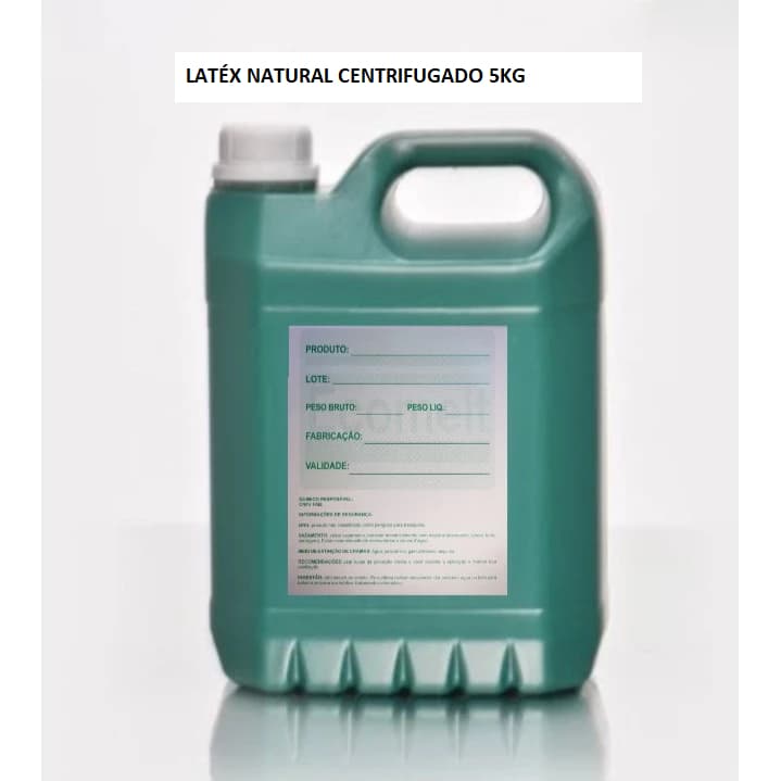 Látex Centrifugado Líquido  5Kg - Cola Contato Látex