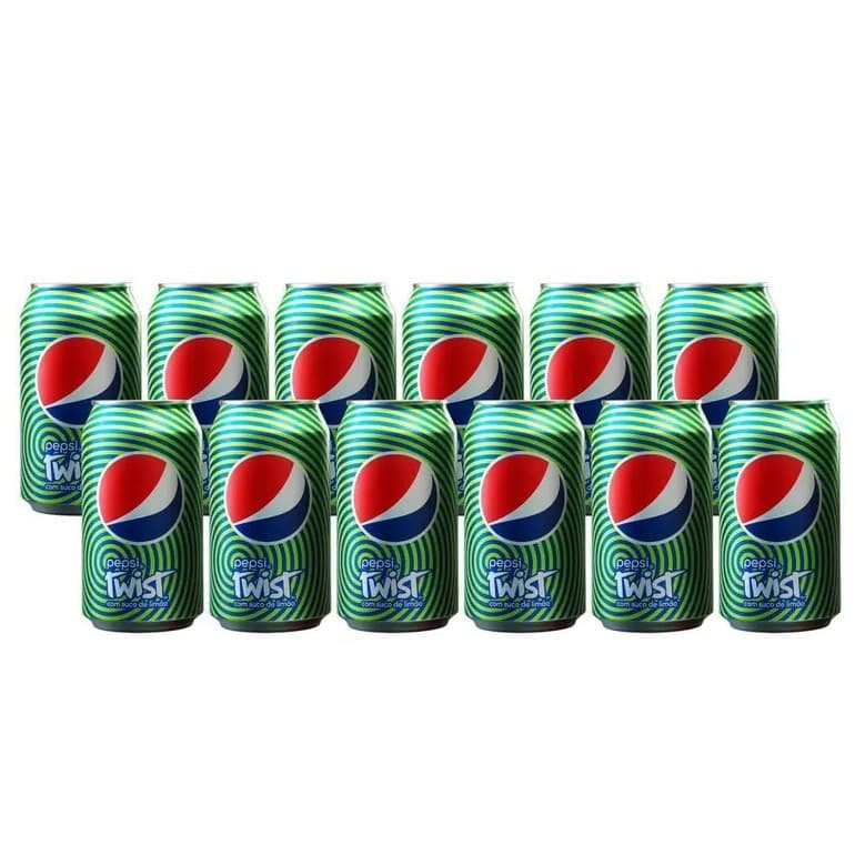Refrigerante Lata Pepsi Twist Limão 12 Unidades - 350ml