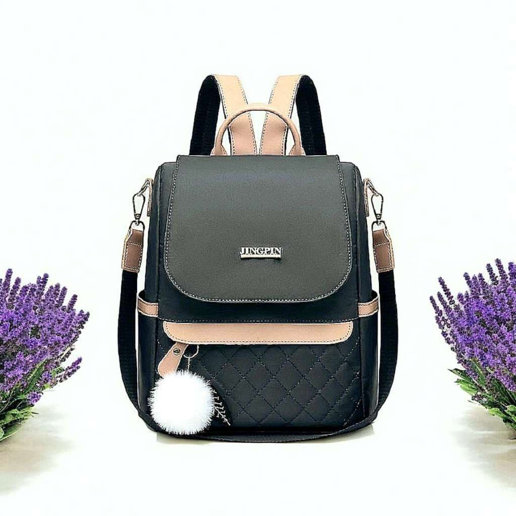 Bolsa Feminina Antifurto Impermeável Mochila Média Sem chaveiro