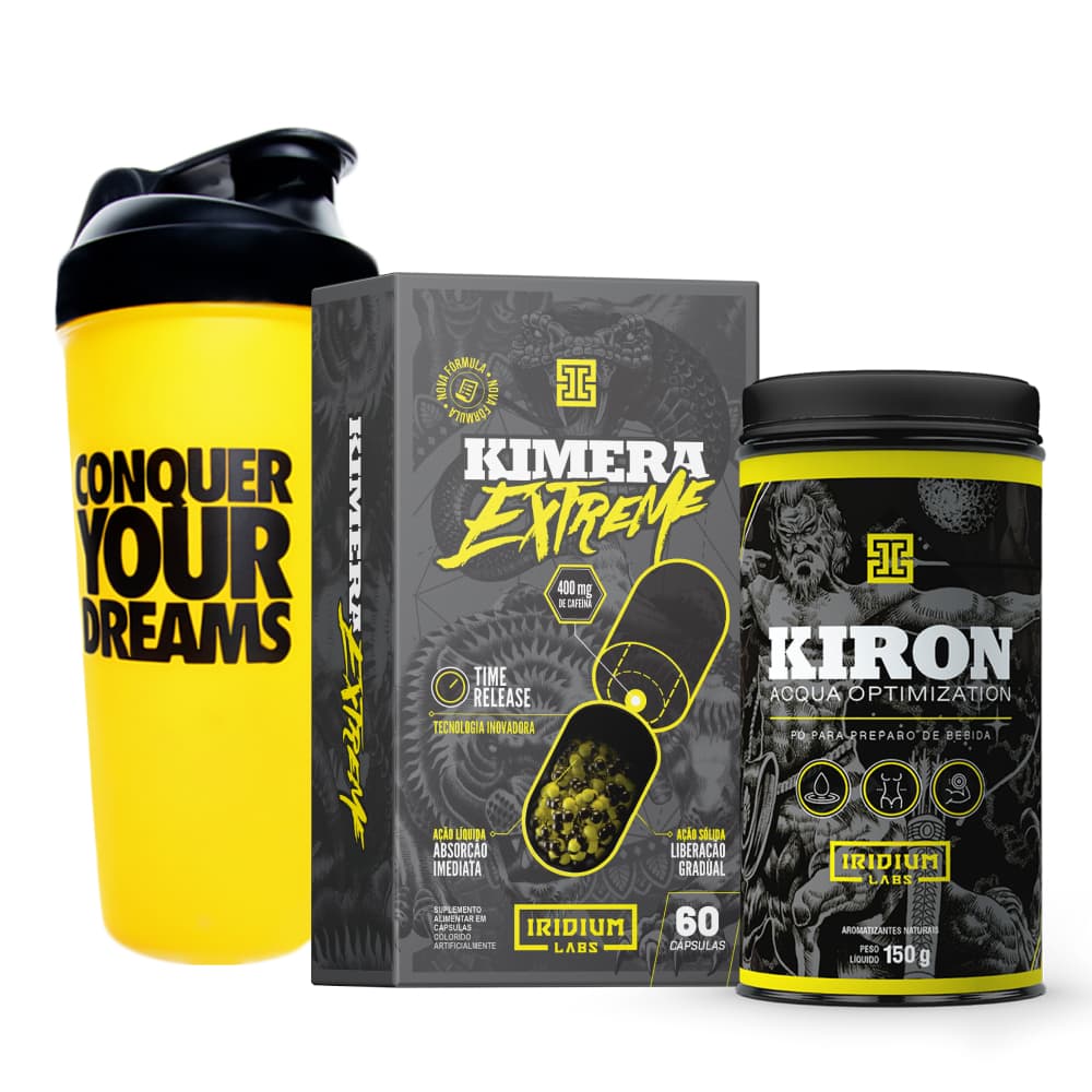 Kit Kimera Extreme + Kiron Acqua Optimization + Coqueteleira