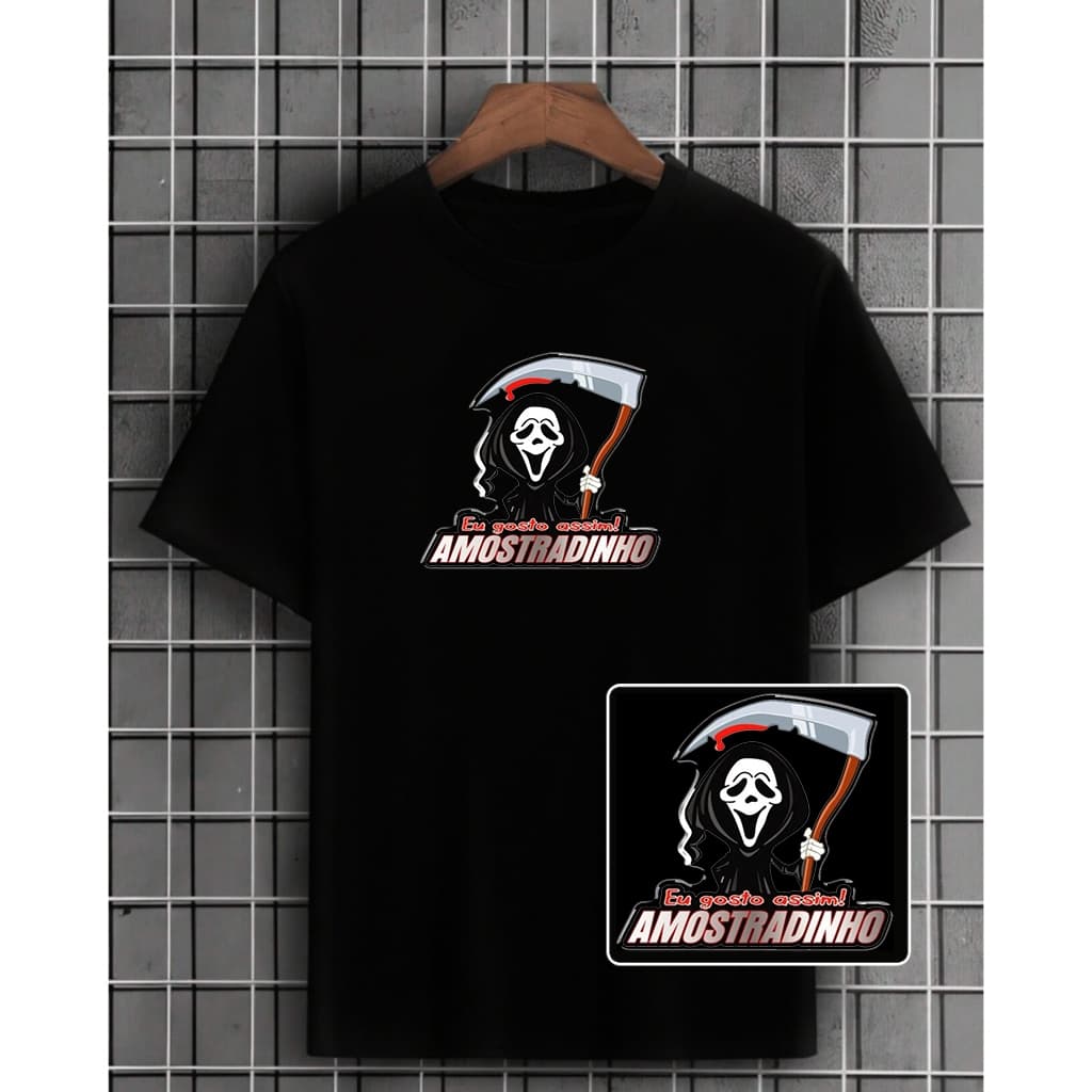 Camiseta Streetwear Meme Eu Gosto Assim Amostradinho 100% Algodão Premium Envio Rapido