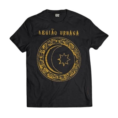 Camiseta Algodão Estampa Frente e Costas Legião Urbana Oficina do Rock Nacional