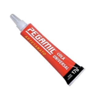 Cola Pegamil 17g Para Tecido Madeira Couro Plástico Papel