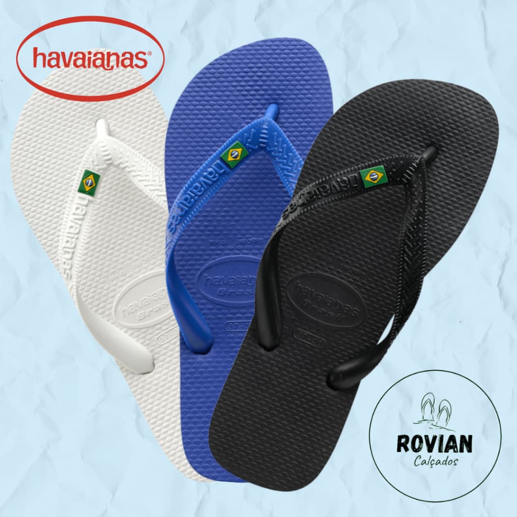 Chinelo Sandália Havaianas Brasil (Original)