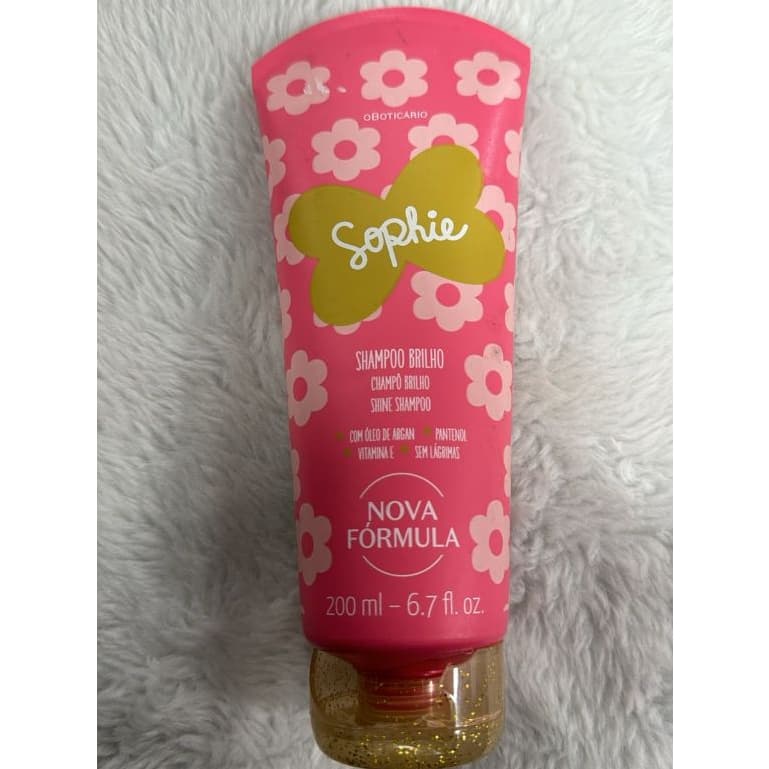 Shampoo Brilho para Cabelo Sophie, 200ml - O Boticário