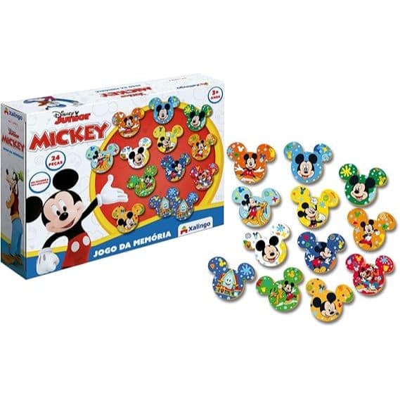 Jogo de Memória Mickey Disney - Xalingo