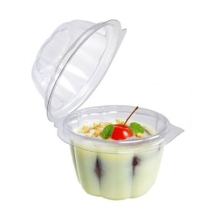 Pote Mousse Articulado 110ml Para Sobremesa Starpack Pacote 50 ou 100 Unidades