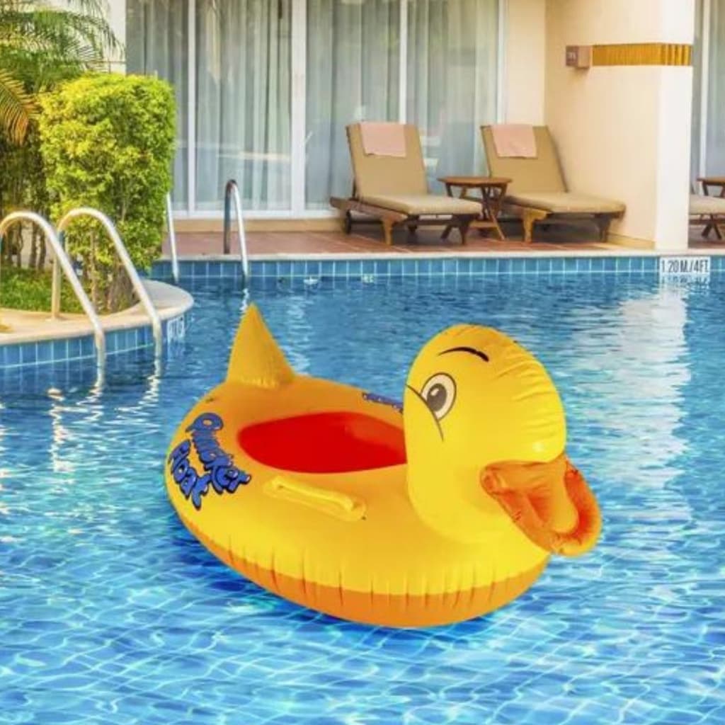 Boia infantil de pato p/ bebes com fraudario