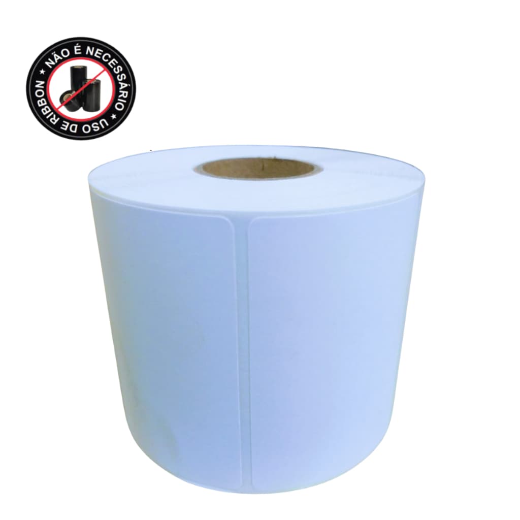 Rolo com 600 Etiqueta 60x40 Térmica Direta Zebra Elgin Balanças full