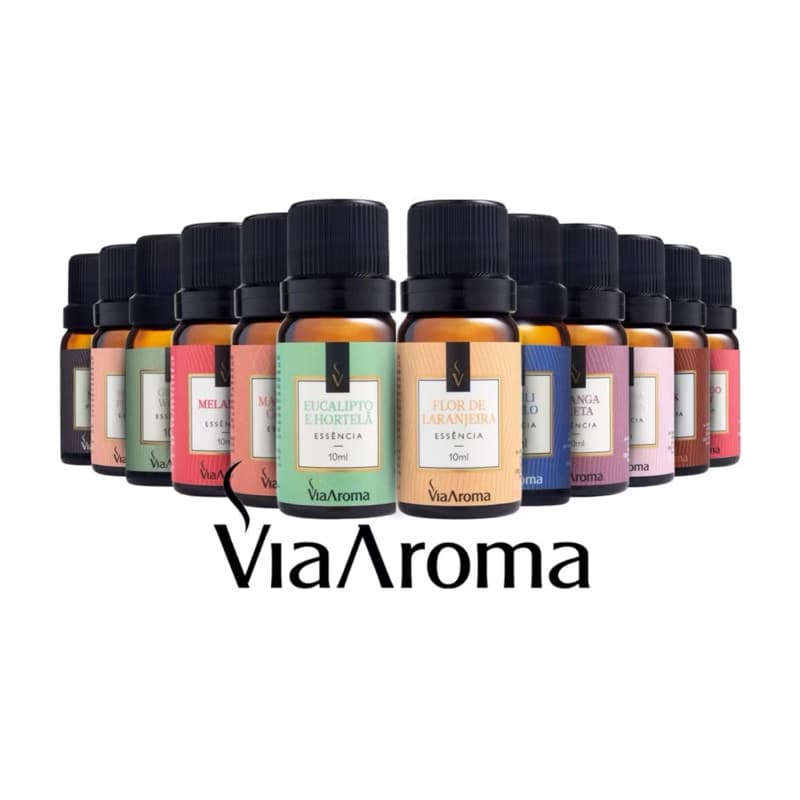 Essência 10ML - Via Aroma para aromatizador de Ambiente Elétrico Linha Classica