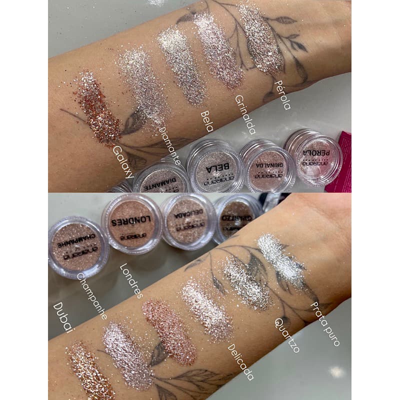 Glitter e pigmento Anairana